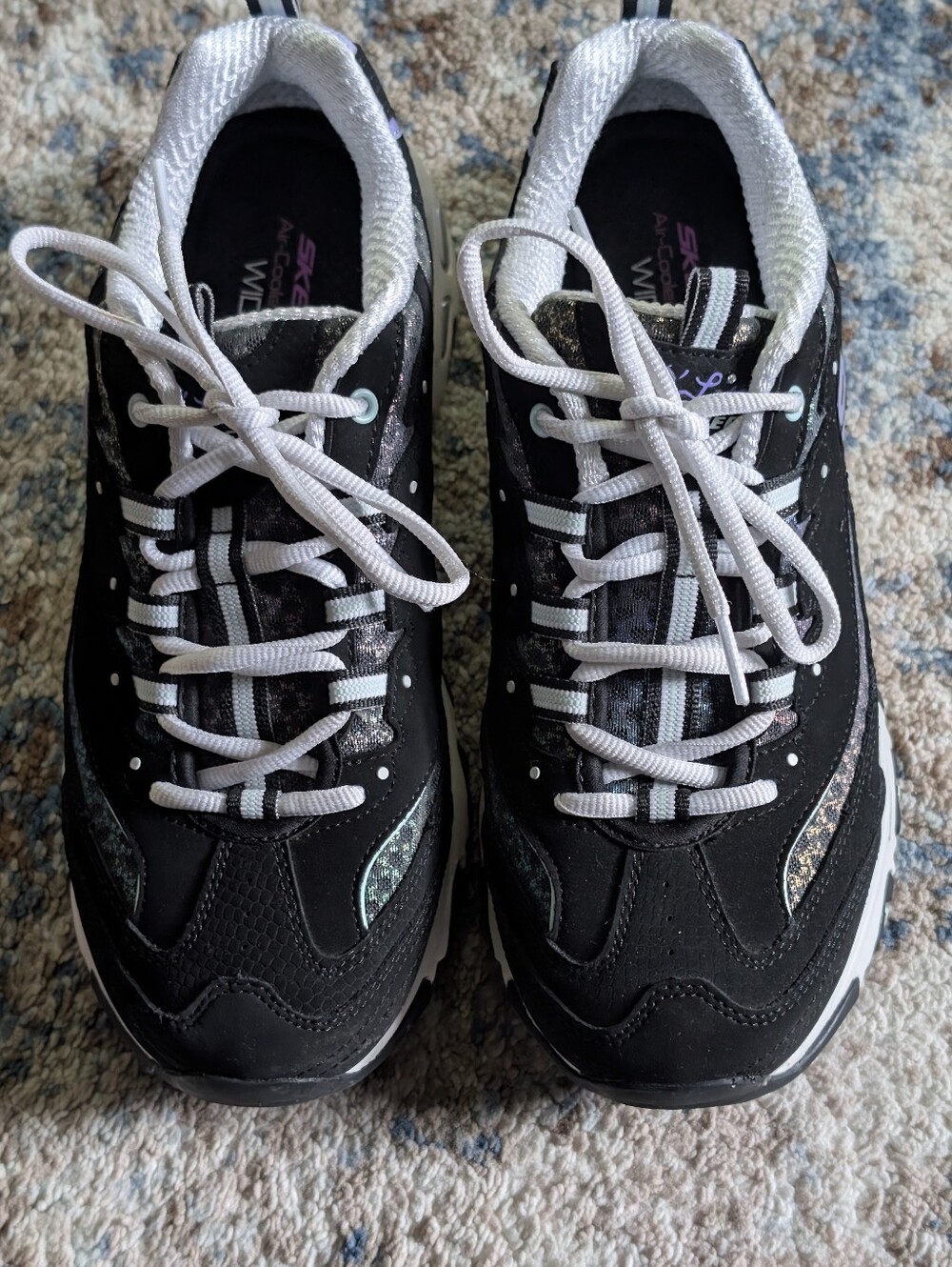 Sketchers D’ Lites Womens Shoes Size: 8 Condition: Used Lightly (Wide Fit)